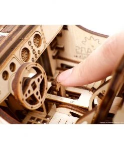 Ugears Roadster VM-01 Mechanical Puzzle All Of It