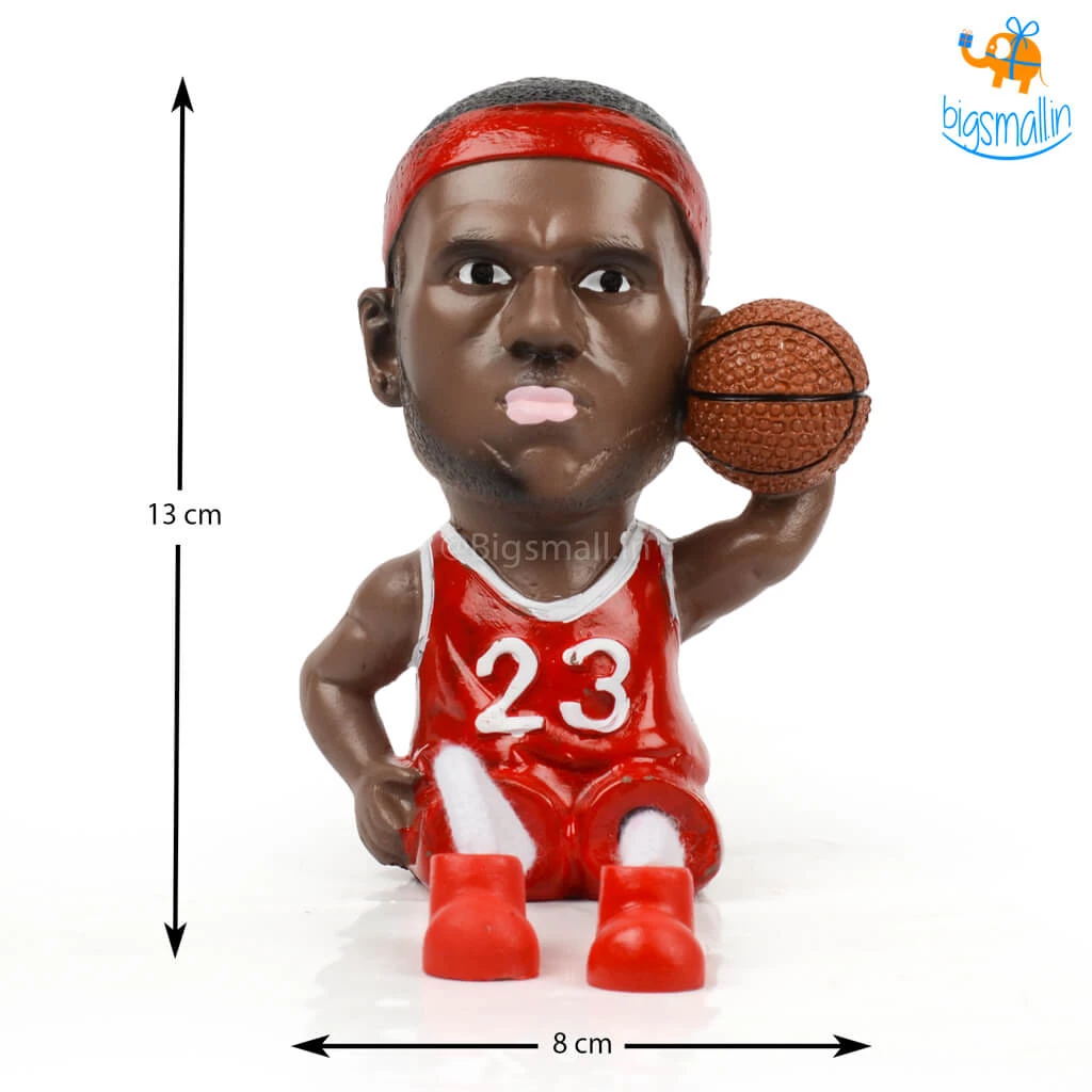Big Daddy Basketball Decorative With Hanging Legs