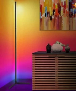 Bigsmall_hmk LED Corner Floor Lamp
