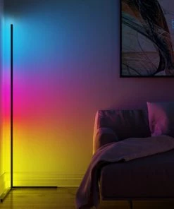 Bigsmall_hmk LED Corner Floor Lamp