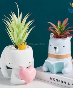 Bigsmall_hmk New Cute Animal Planter