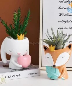 Bigsmall_hmk New Cute Animal Planter