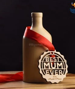 Chitra Chaya Personalized Best Mum Wooden Medal | COD Not Available