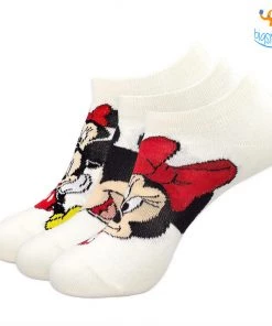 Balenzia New Mickey Mouse & Mini Mouse Socks - Pack Of 3
