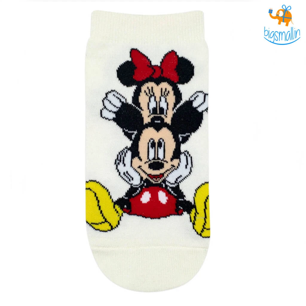 Balenzia New Mickey Mouse & Mini Mouse Socks - Pack Of 3