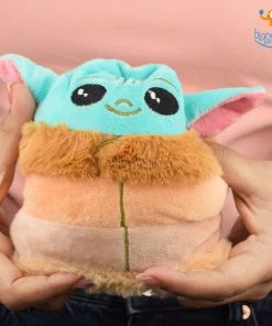 Big Daddy Baby Yoda Mood Reversible Plush Toy All Of It