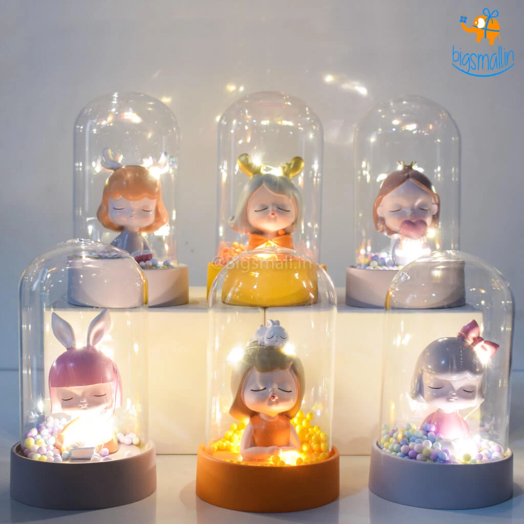 Bigsmall_hmk Kawaii Girl Dome Lamp