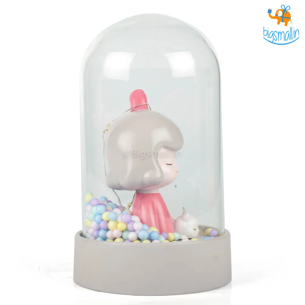 Bigsmall_hmk Kawaii Girl Dome Lamp