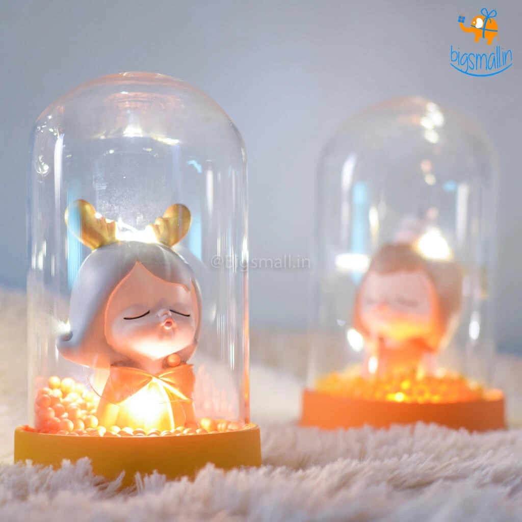 Bigsmall_hmk Kawaii Girl Dome Lamp