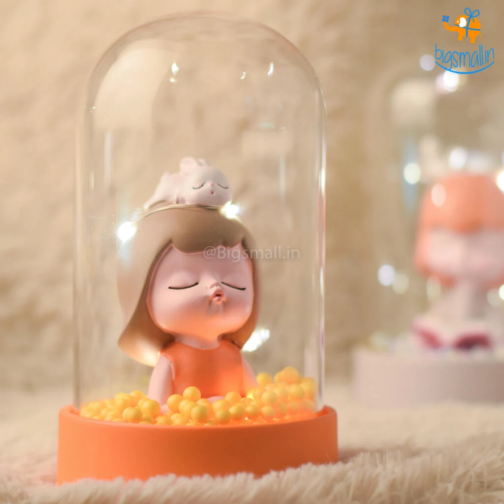 Bigsmall_hmk Kawaii Girl Dome Lamp