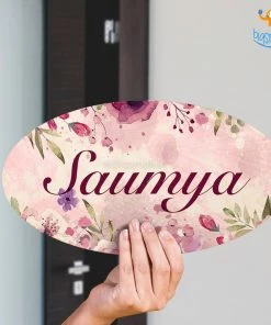 Chitra Chaya Personalized Spring Themed Name Plate | COD Not Available New