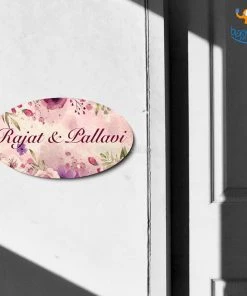 Chitra Chaya Personalized Spring Themed Name Plate | COD Not Available New