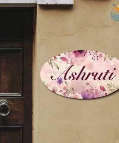 Chitra Chaya Personalized Spring Themed Name Plate | COD Not Available New