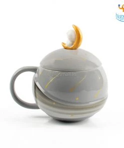 Big Daddy Astro Moon Mug With Lid & Spoon Father's Day