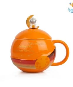 Big Daddy Astro Moon Mug With Lid & Spoon Father's Day