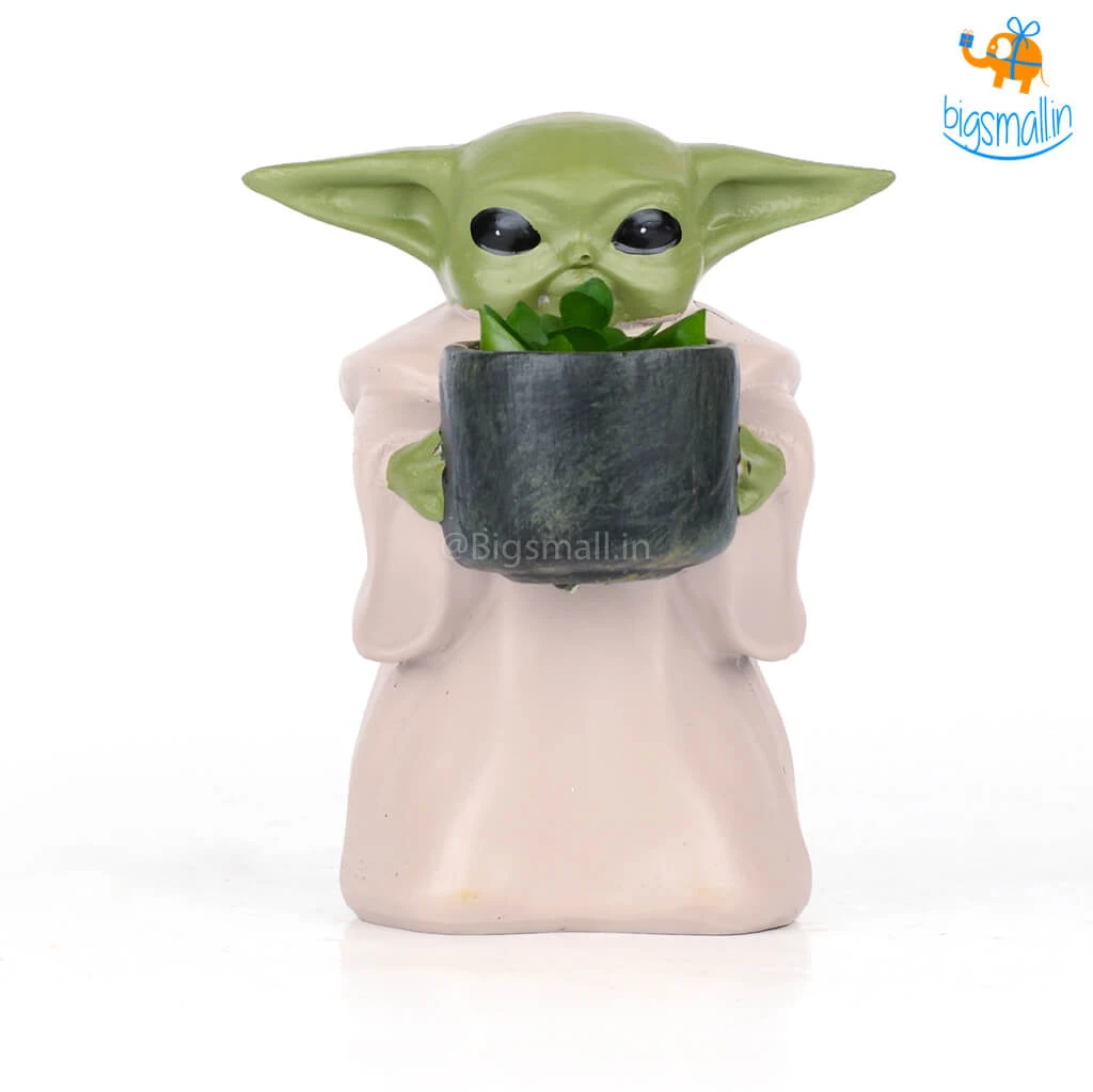 Big Daddy Baby Yoda Decorative Planter