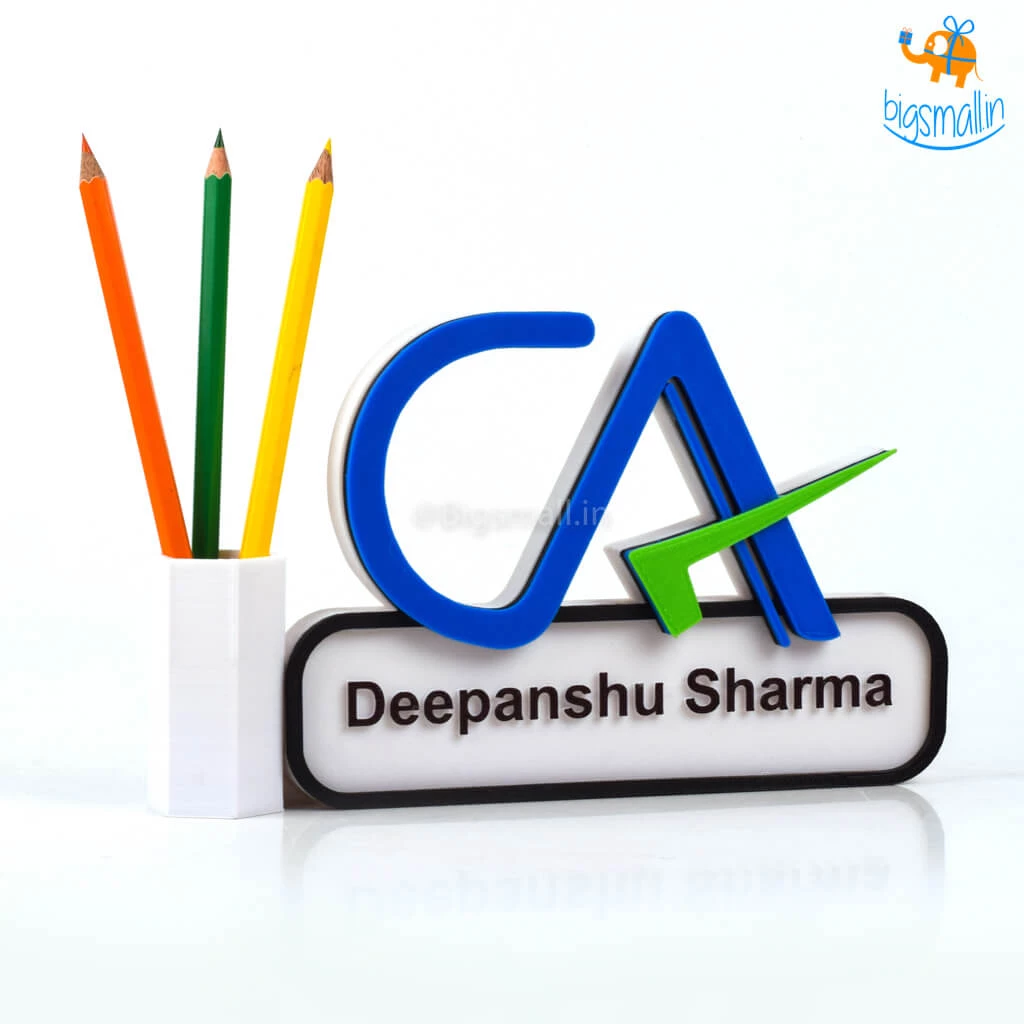 Isagon Personalized CA Pen Stand