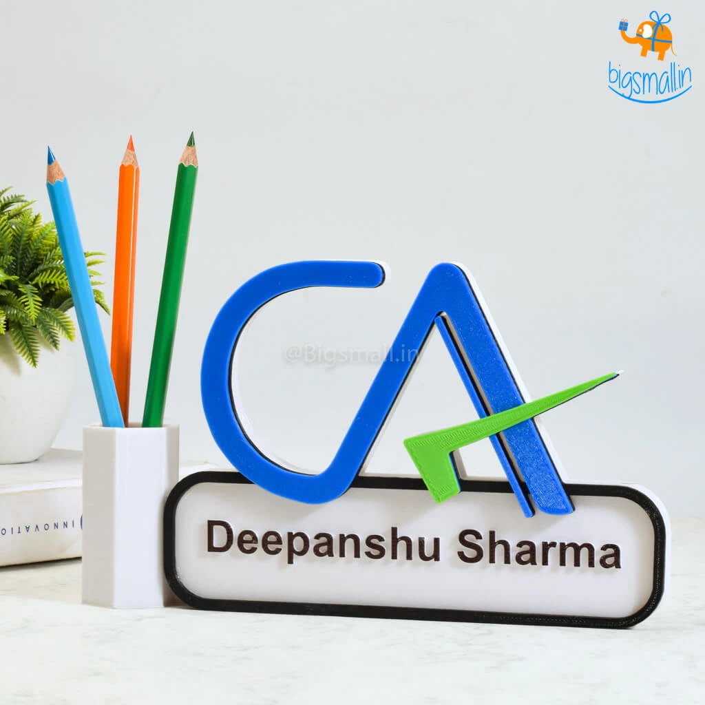 Isagon Personalized CA Pen Stand