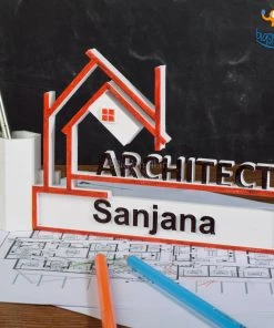 Isagon Personalized Architect Pen Stand Father's Day