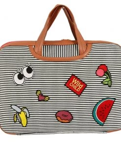 Bigsmall_piu Wild Child Laptop Sleeve