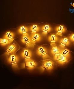 Bigsmall_hmk All Of It Letter Light Box LED String Light