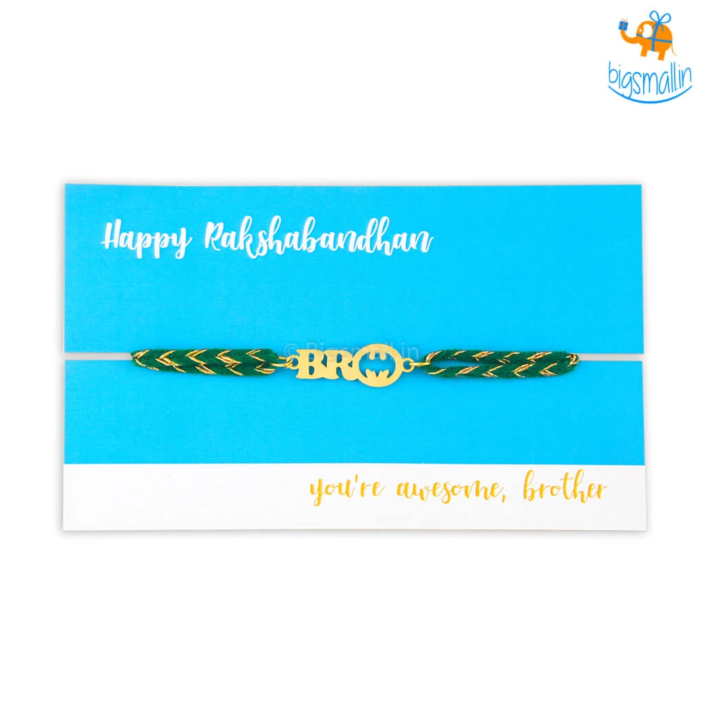 DesignWesign Batman Bro Rakhi All Of It