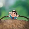 Bigsmall_cc Superman Wooden Rakhi All Of It