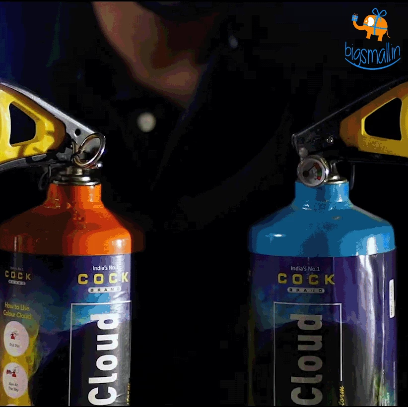 Radha Krishna Holi Gulal Color Cloud