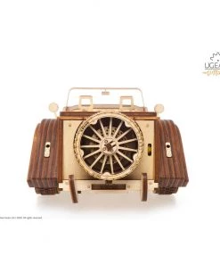 Ugears Roadster VM-01 Mechanical Puzzle All Of It