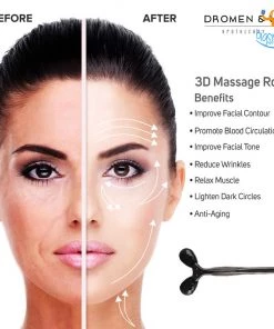 Dromenco 3D Face Massage Roller All Of It