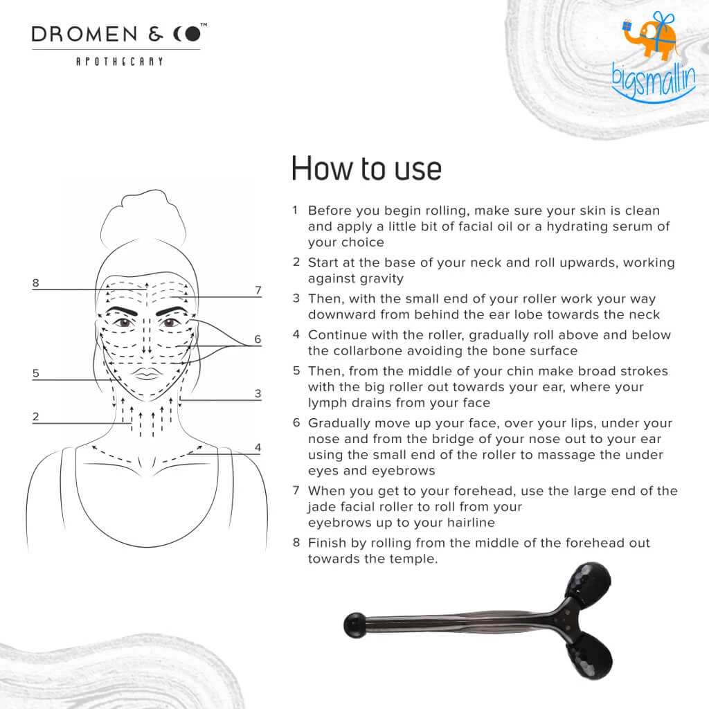 Dromenco 3D Face Massage Roller All Of It