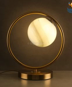 AmyLi 3D Glass Planet Table Lamp