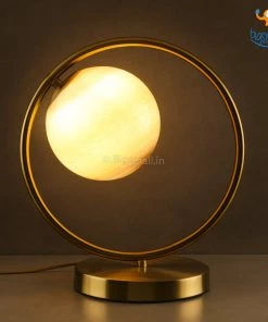 AmyLi 3D Glass Planet Table Lamp