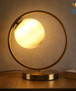 AmyLi 3D Glass Planet Table Lamp