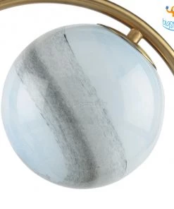AmyLi 3D Glass Planet Table Lamp
