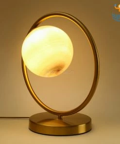 AmyLi 3D Glass Planet Table Lamp