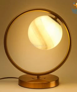 AmyLi 3D Glass Planet Table Lamp