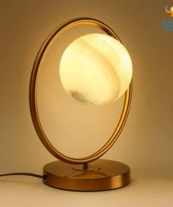 AmyLi 3D Glass Planet Table Lamp