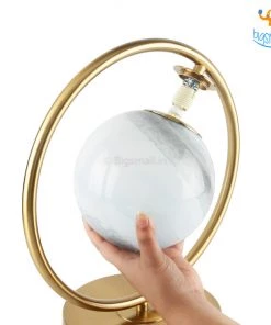 AmyLi 3D Glass Planet Table Lamp