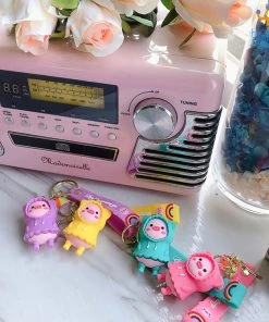 Bigsmall_hmk 3D Piggy In Raincoat Keychain All Of It