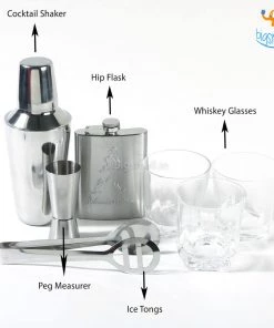 Pyrrol Bar Kit With Whiskey Glasses Father's Day