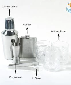 Pyrrol Bar Kit With Whiskey Glasses Father's Day