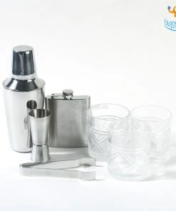 Pyrrol Bar Kit With Whiskey Glasses Father's Day