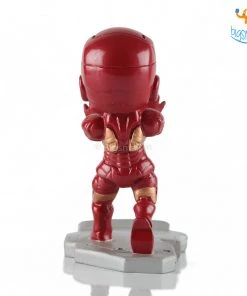 WowHeads Iron Man Bobblehead Mobile Stand (Hand-Painted)