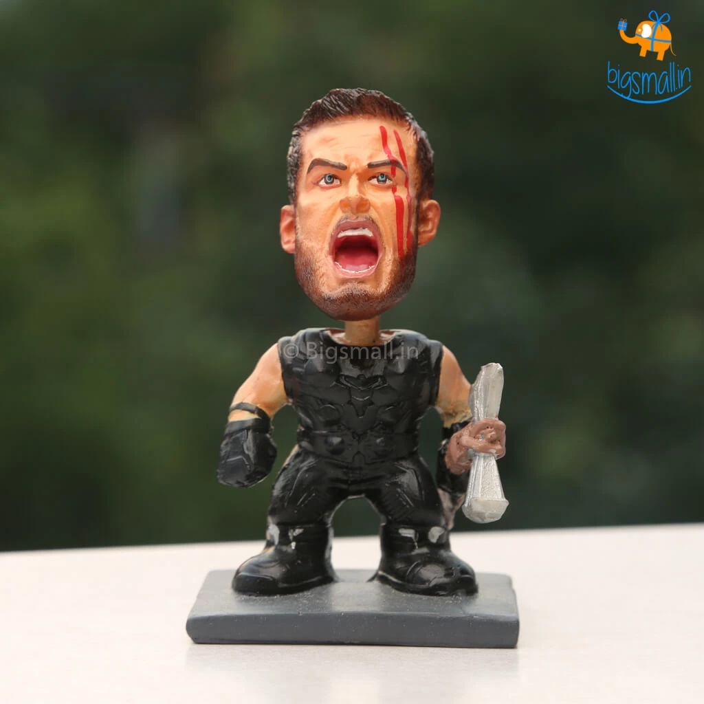 WowHeads Thor With Stormbreaker Bobblehead All Of It