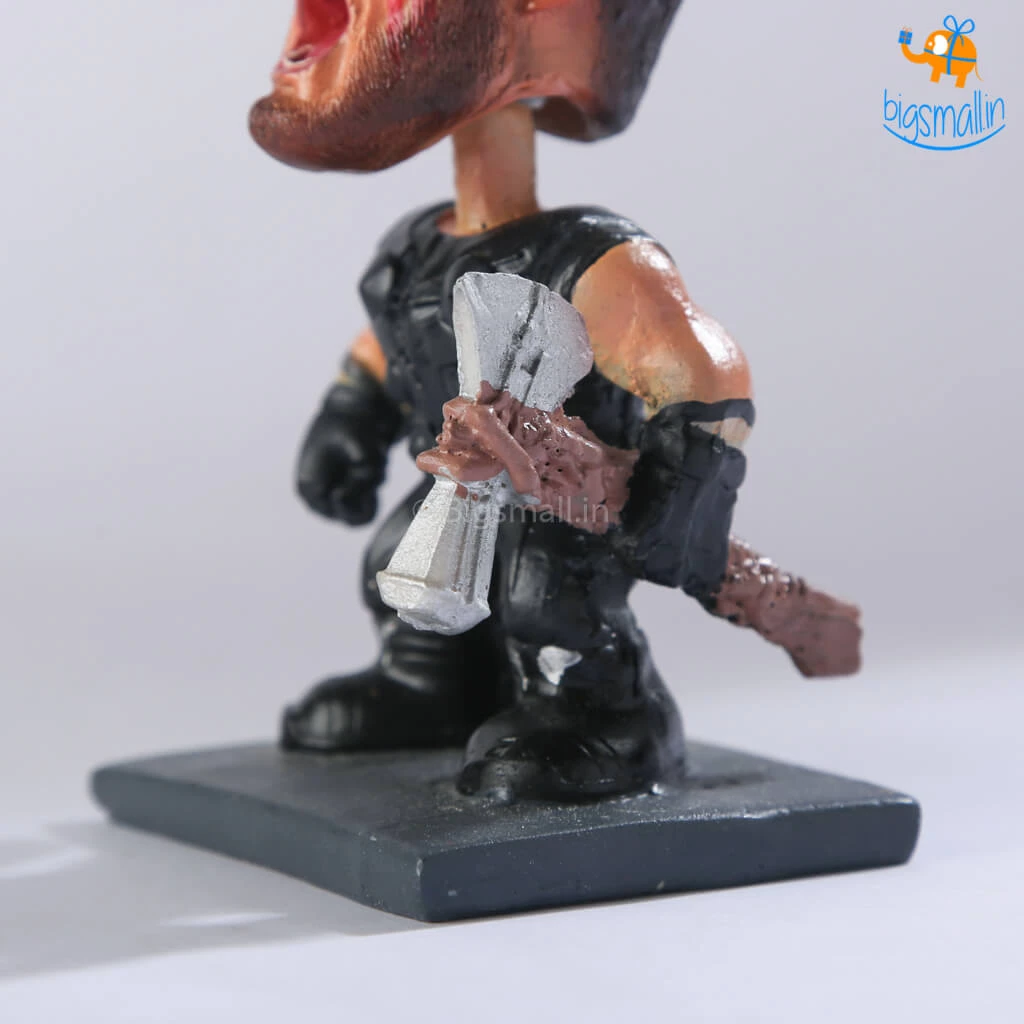 WowHeads Thor With Stormbreaker Bobblehead All Of It