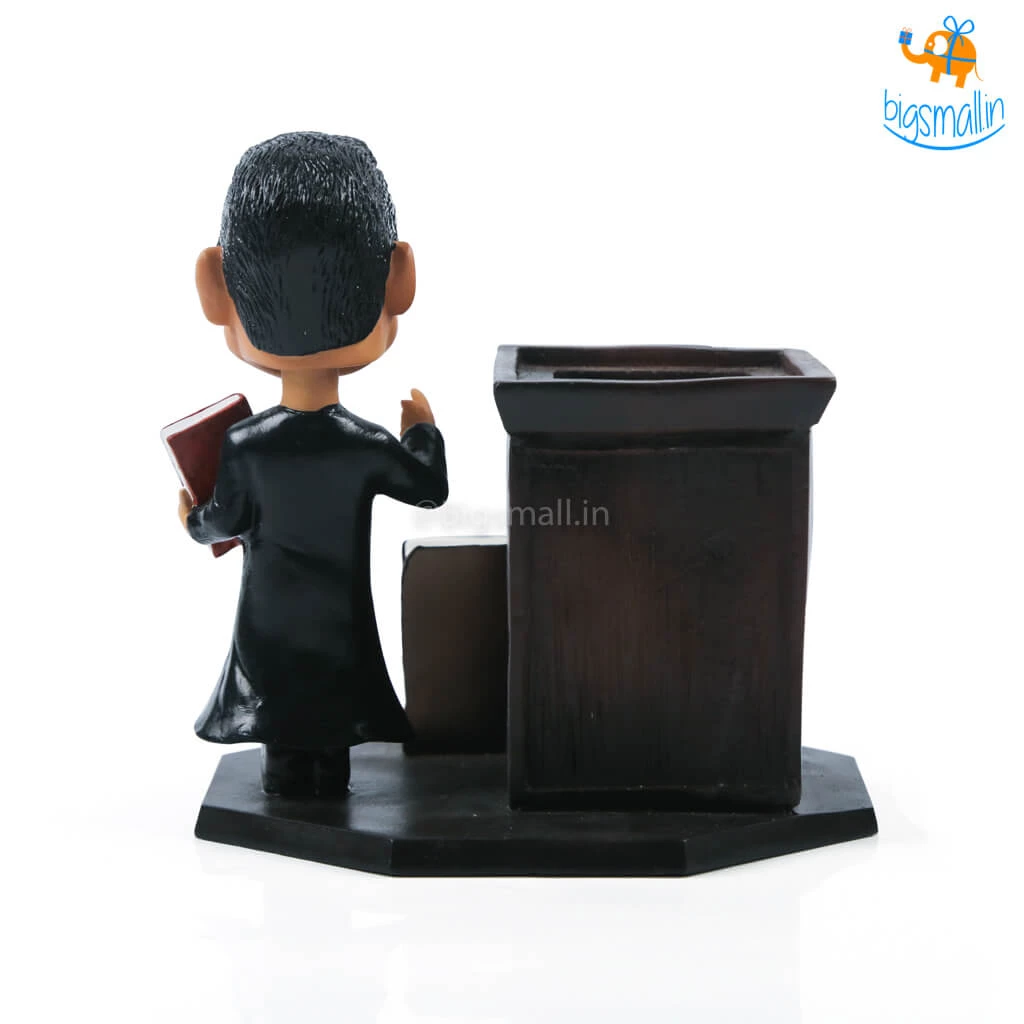 WowHeads Lawyer Desk Stationery Holder Father's Day