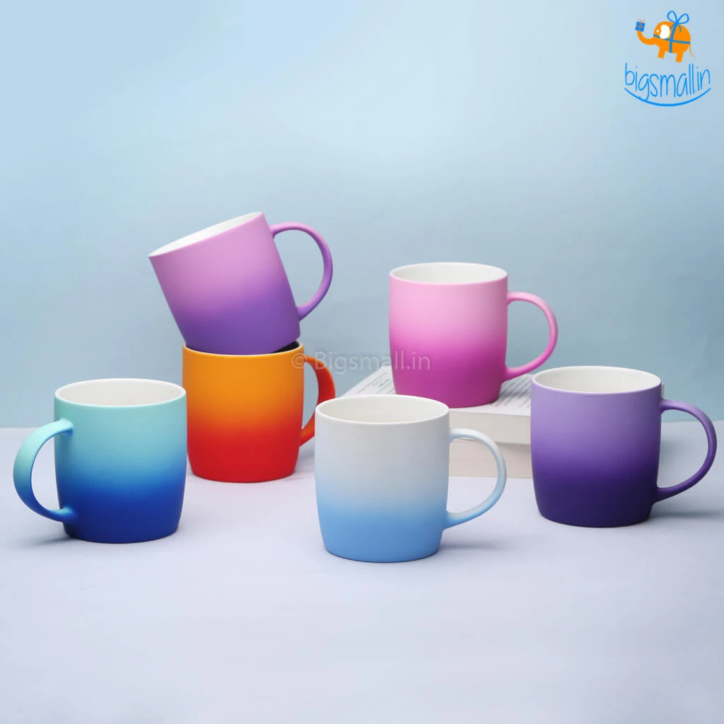 Artnery Matte Finish Ombre Colored Mug
