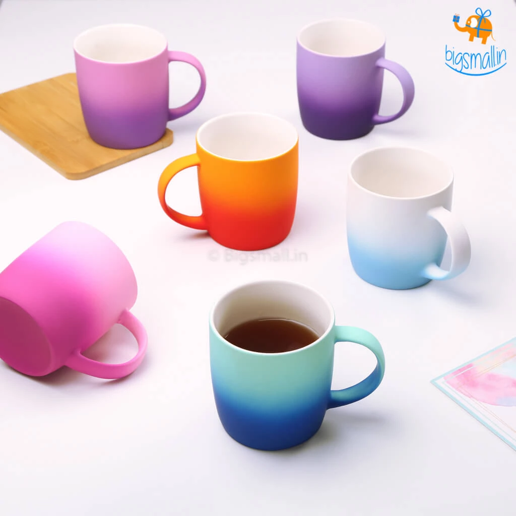 Artnery Matte Finish Ombre Colored Mug