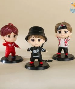 Bigsmall_hmk BTS Action Figure With Keychain - Set Of 7